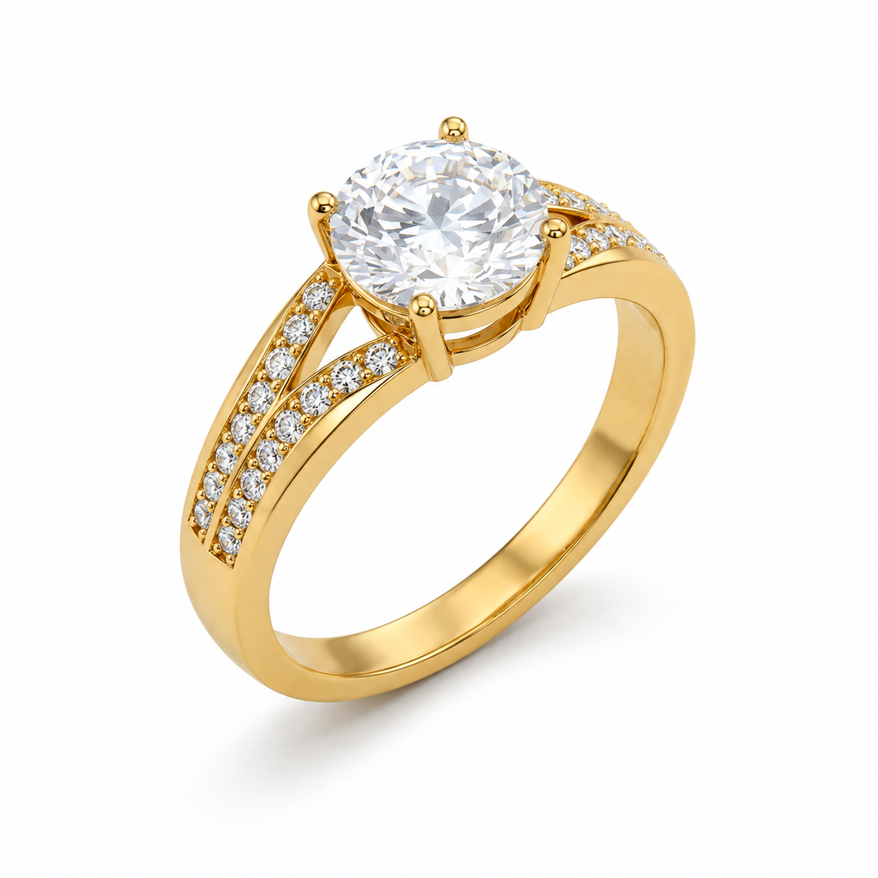 Saviour Solitaire Ring
