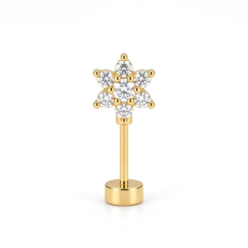 Thistle Helix Stud (single)