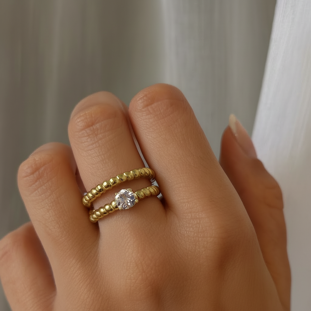 Hadassah Ring Set (set of 2 rings)