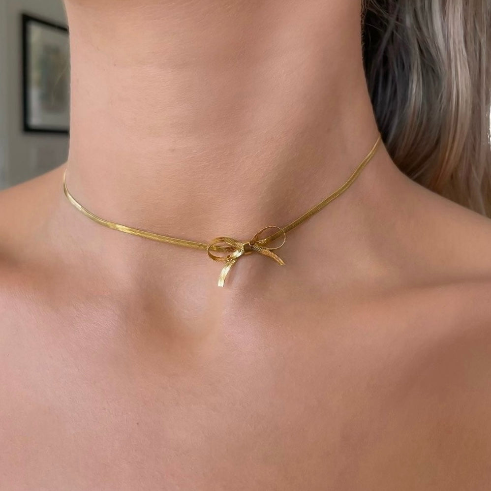 Bow Tie Flat Chain