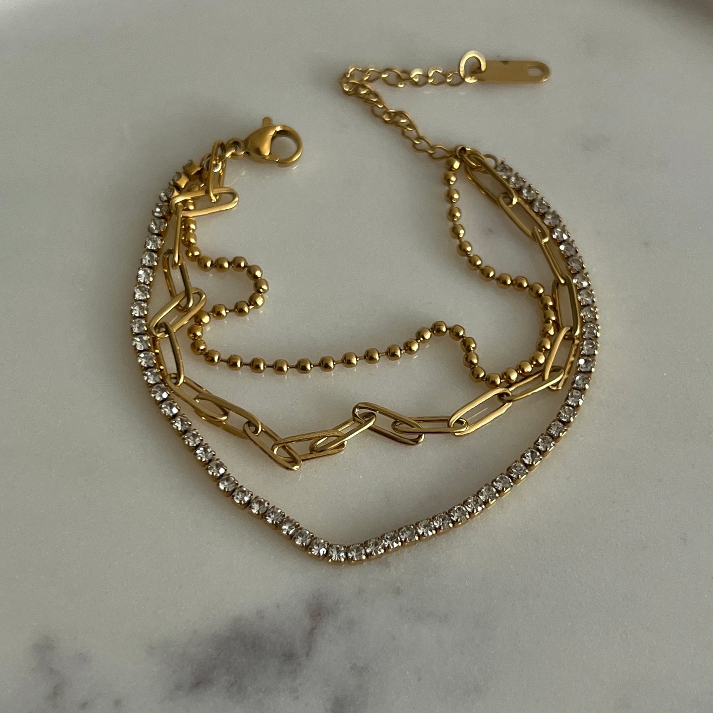 Shannon Luxe Stack Bracelet