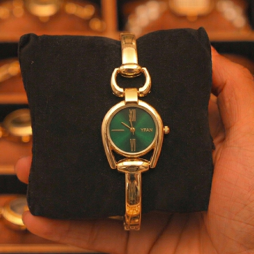 Morgan Vintage Emerald Watch