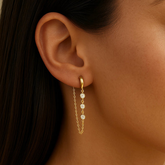 Lainey Jo Crystal Earrings