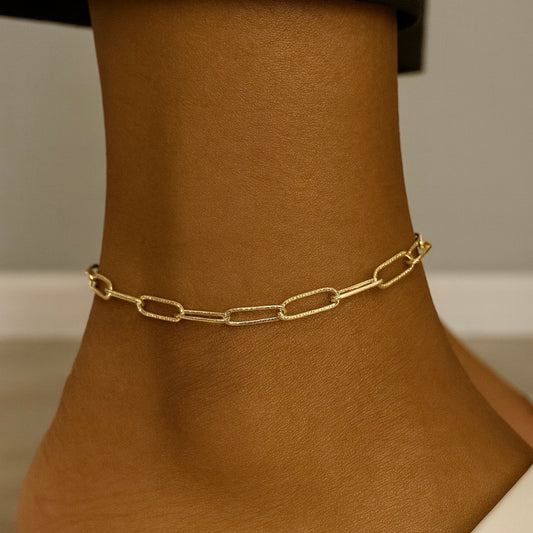Paperclip Anklet