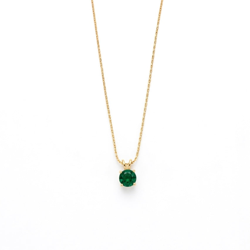 Dahna Solitaire Necklace