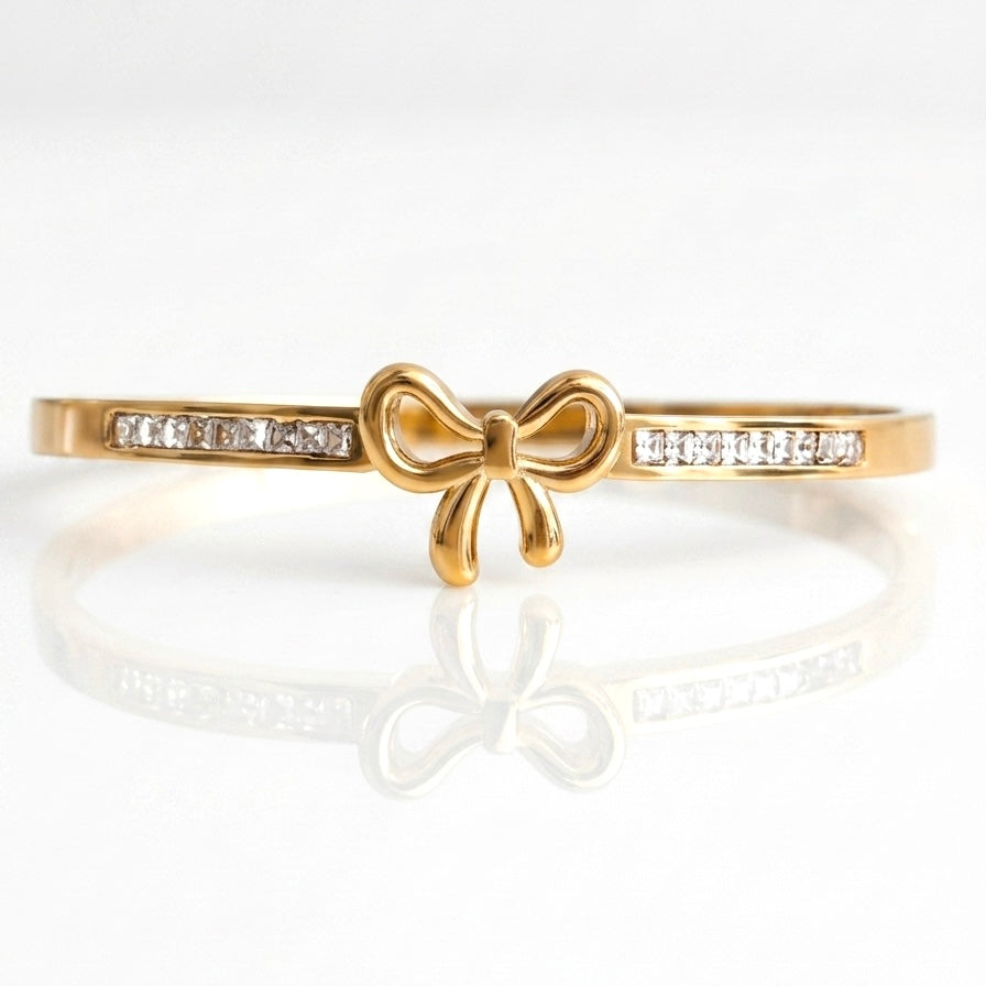 Bow Diamanté Band