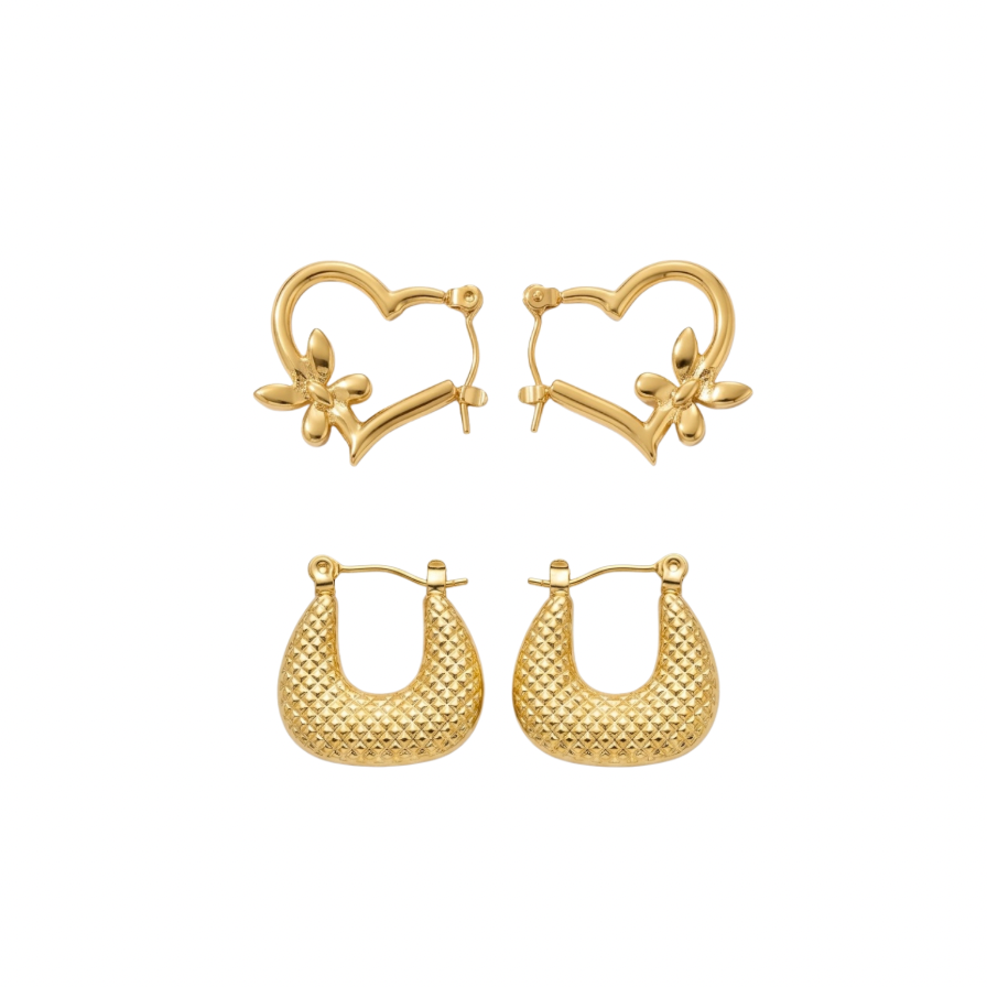 Chantal Hoops (Set Of Two)