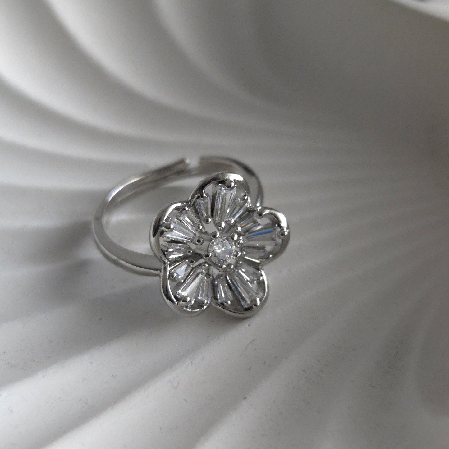 Fiona Silver Ring (adjustable)