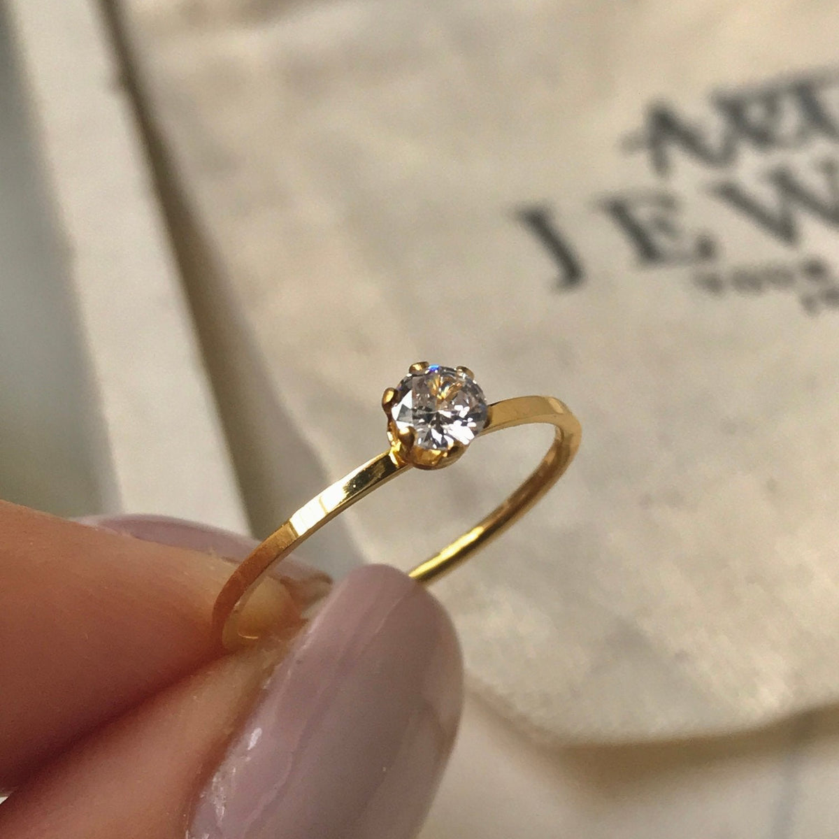 Diamanté Ring