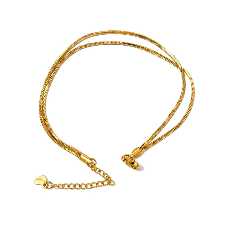 Sleek Layered Anklet