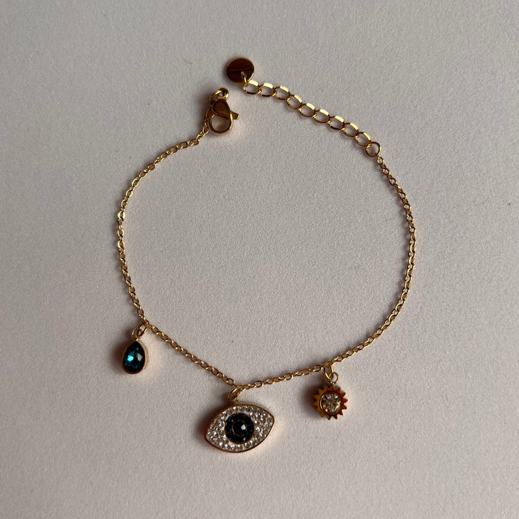 Evil Eye Dainty Bracelet