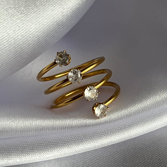 Dolores Spiral Ring