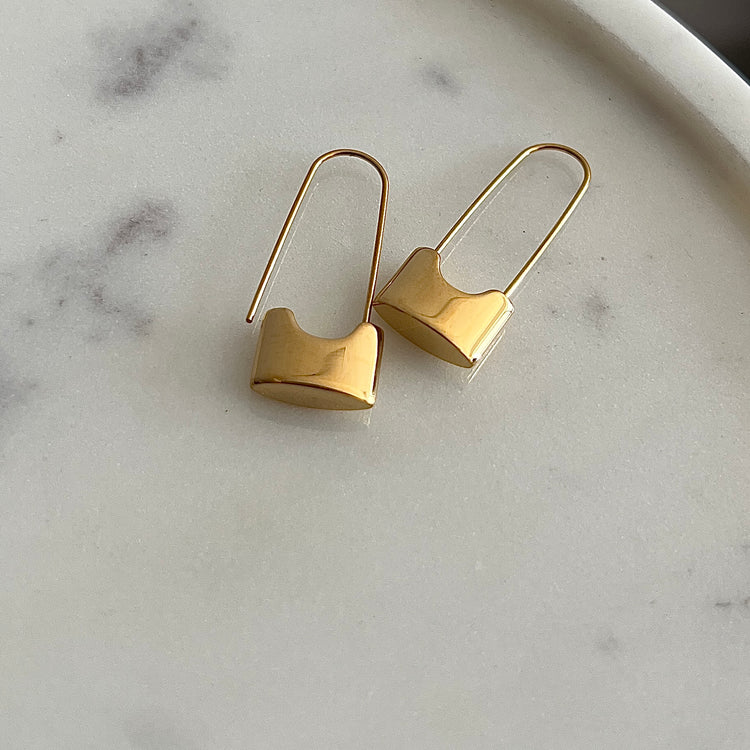 Safety Pin Earrings