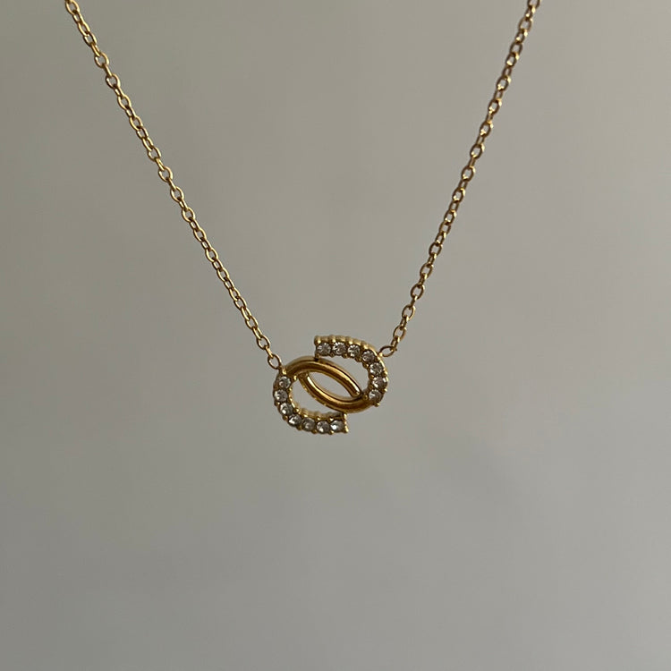 Horseshoe-Infinity Necklace