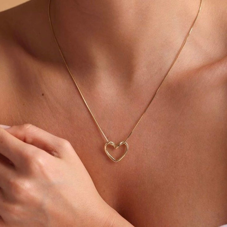 Twined Heart Necklace