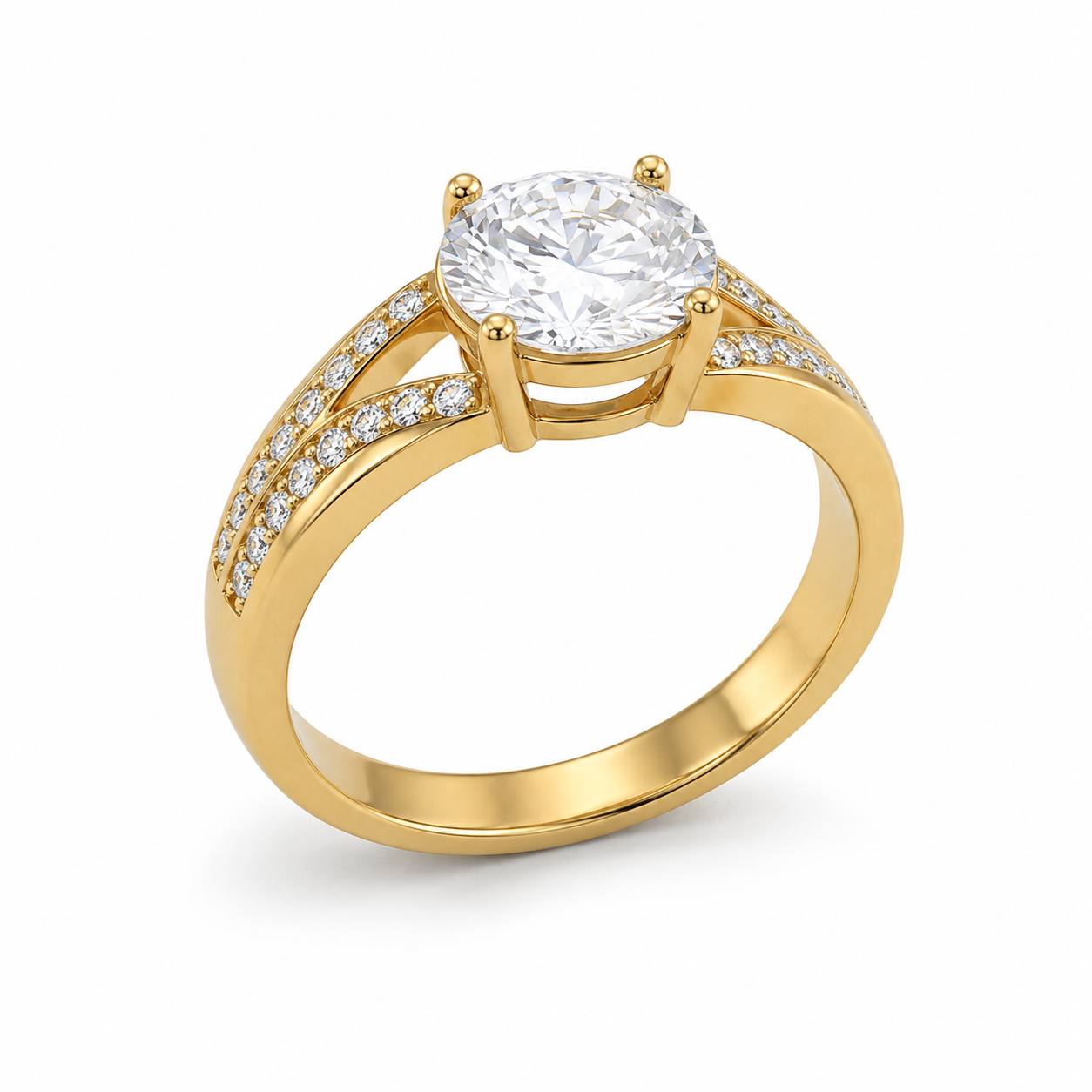 Saviour Solitaire Ring