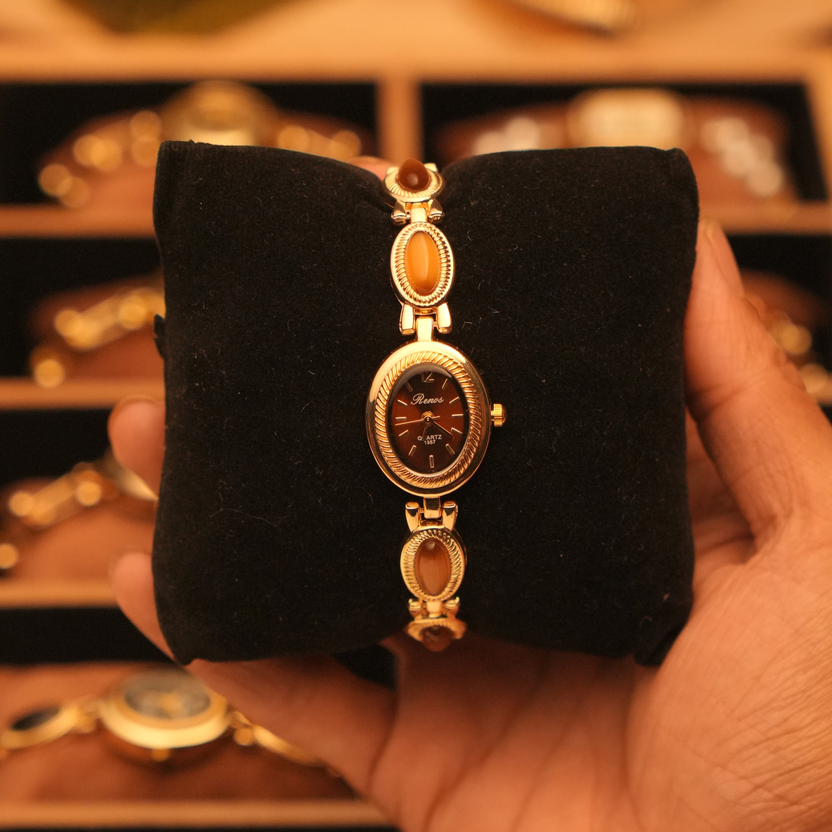 Amber Vintage Watch