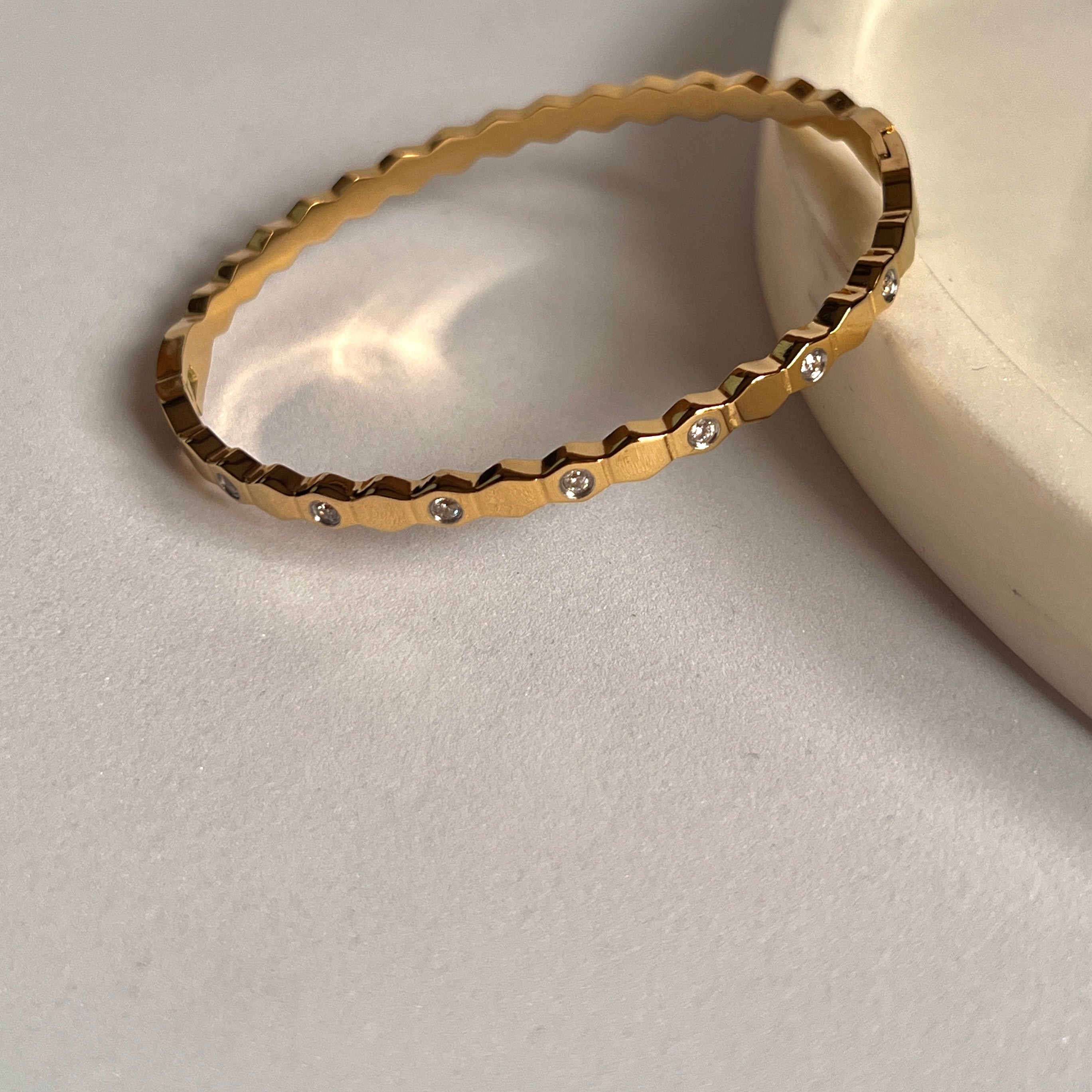 Heather Diamond Studded Bracelet