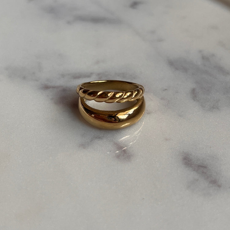 Maple Stack Ring