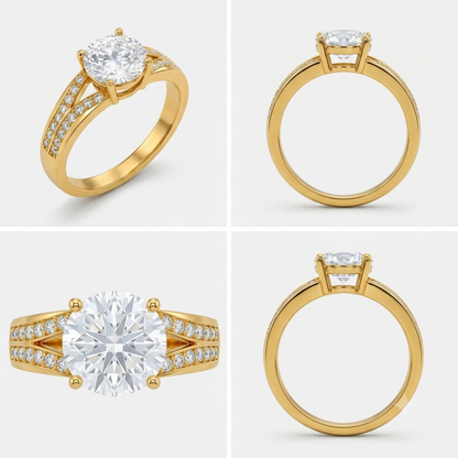 Saviour Solitaire Ring