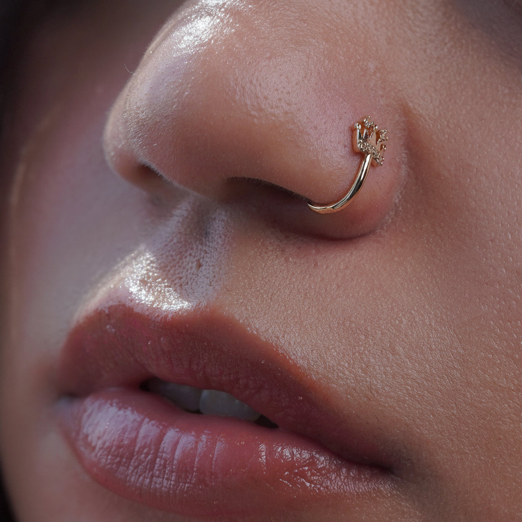 Crown Nosepin