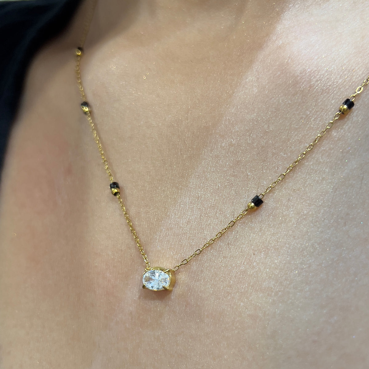 Alvia Mangalsutra-18k Gold Plated