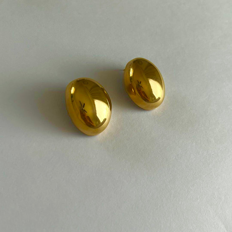 Dome Stud Earrings