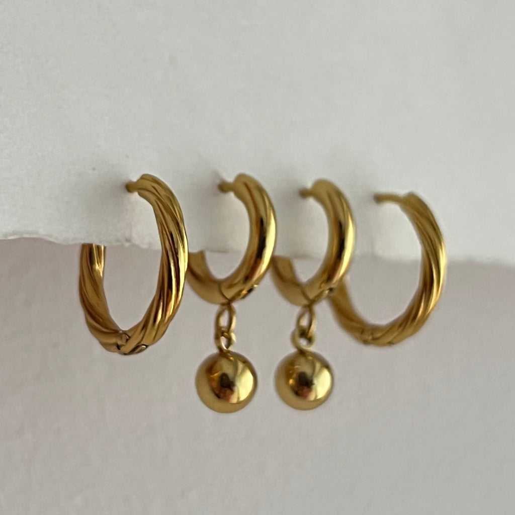 Ela-Bella Earrings (set of 2)