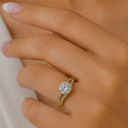 Saviour Solitaire Ring