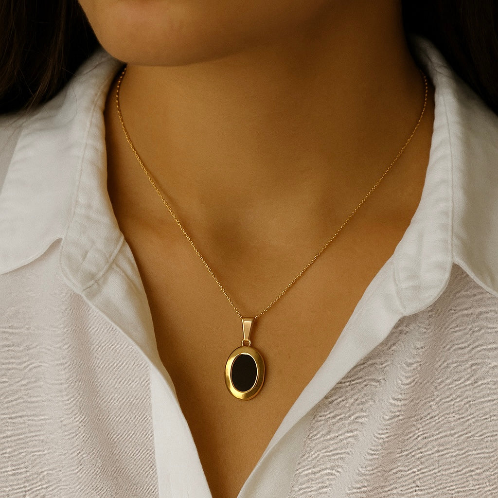 Enamel Necklace