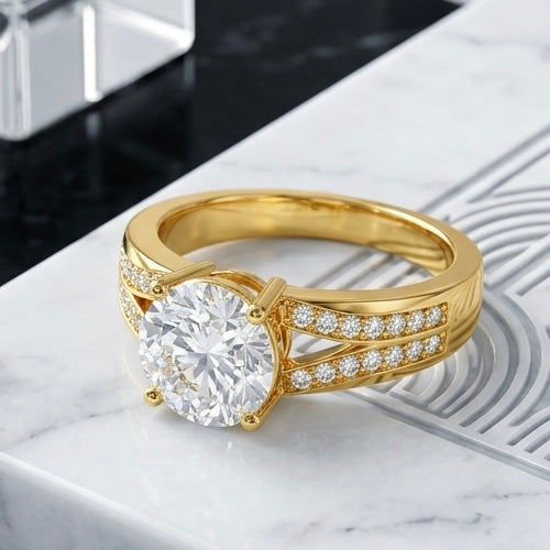 Saviour Solitaire Ring