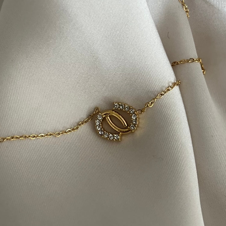 Horseshoe-Infinity Necklace