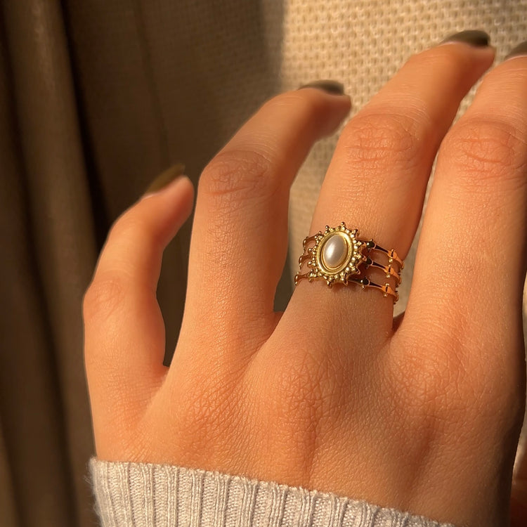 Minara Pearl Ring