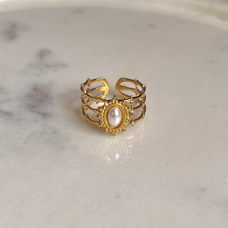 Minara Pearl Ring