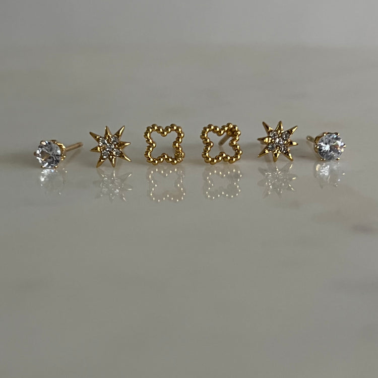 Gaze Earrings Set