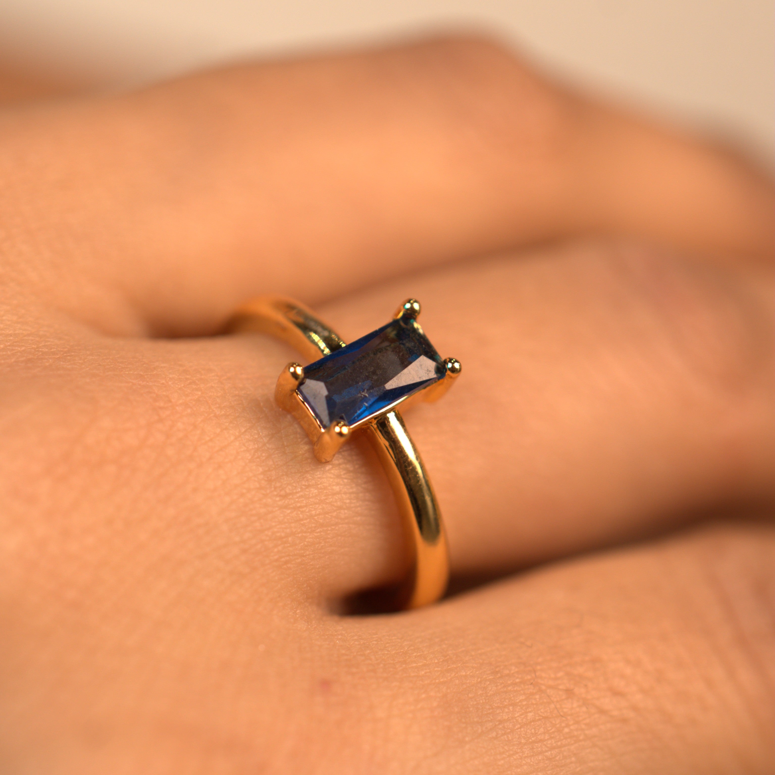 Midnight Blue Ring (adjustable)