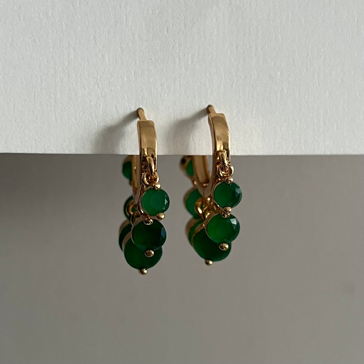 Annette Emerald Earrings