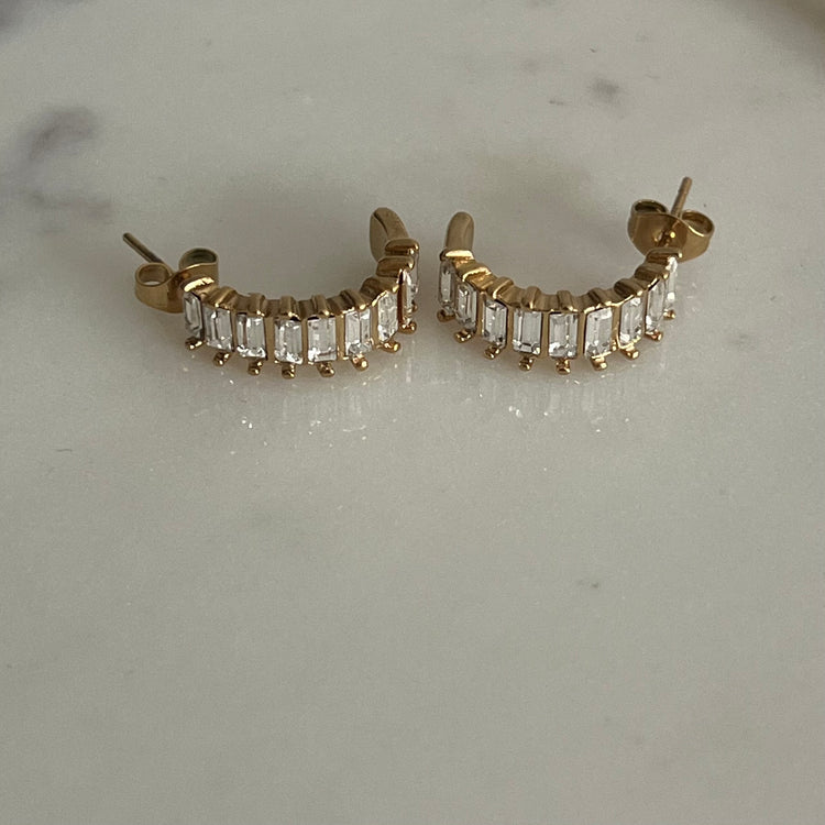 Baguette Earrings