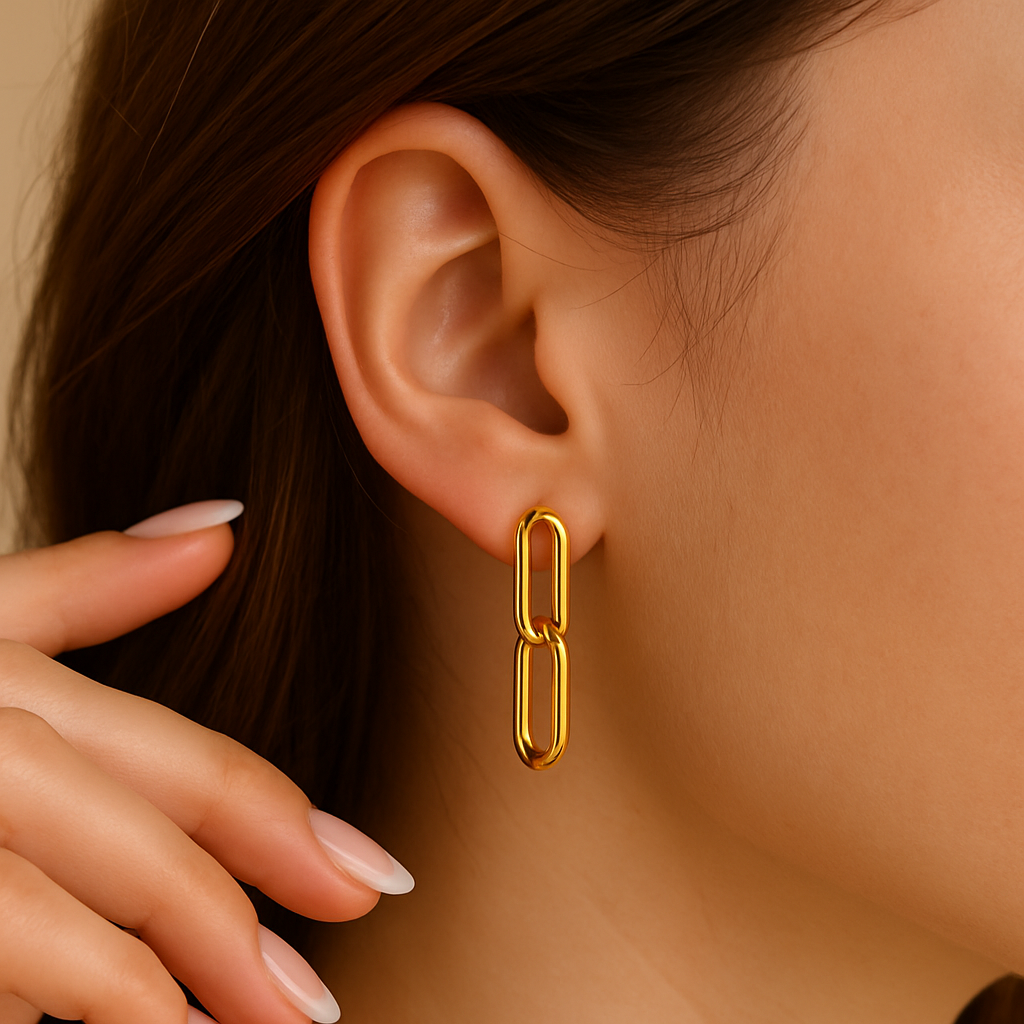 Paperclip Earrings