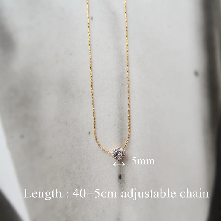 Solitaire Necklace