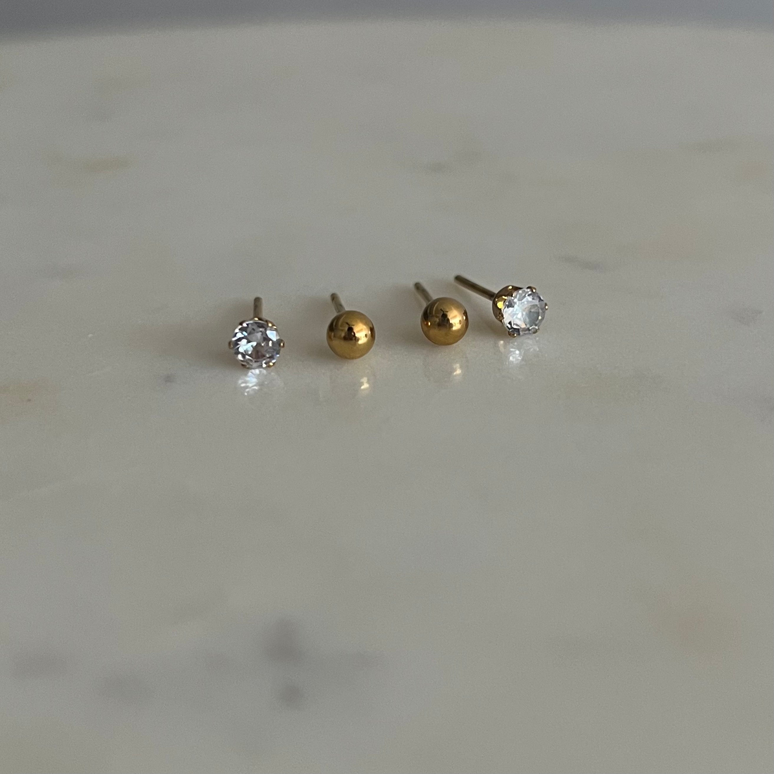 Minimal Earrings Set