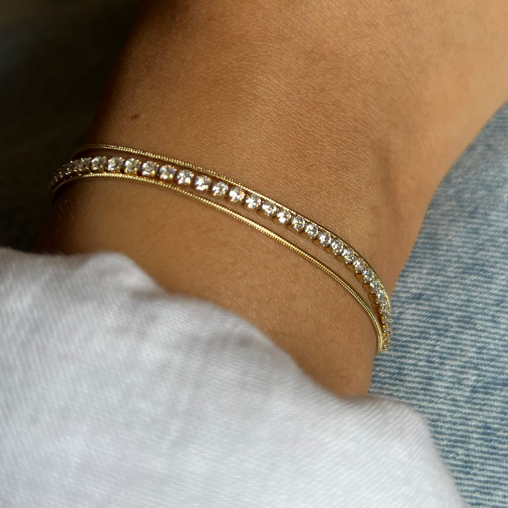 Boa Chain Tennis Bracelet