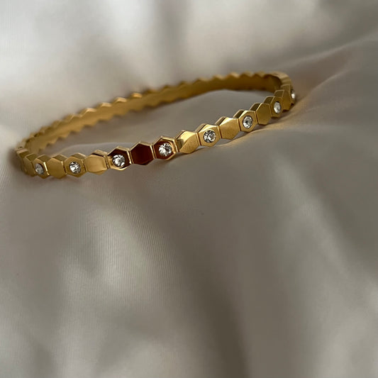 Heather Diamond Studded Bracelet