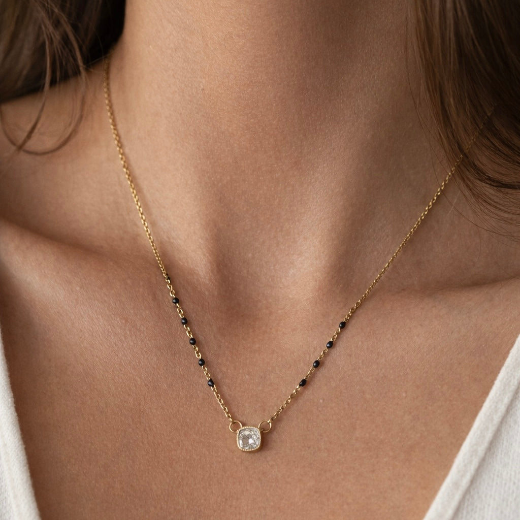 Minimal Crystal Mangalsutra