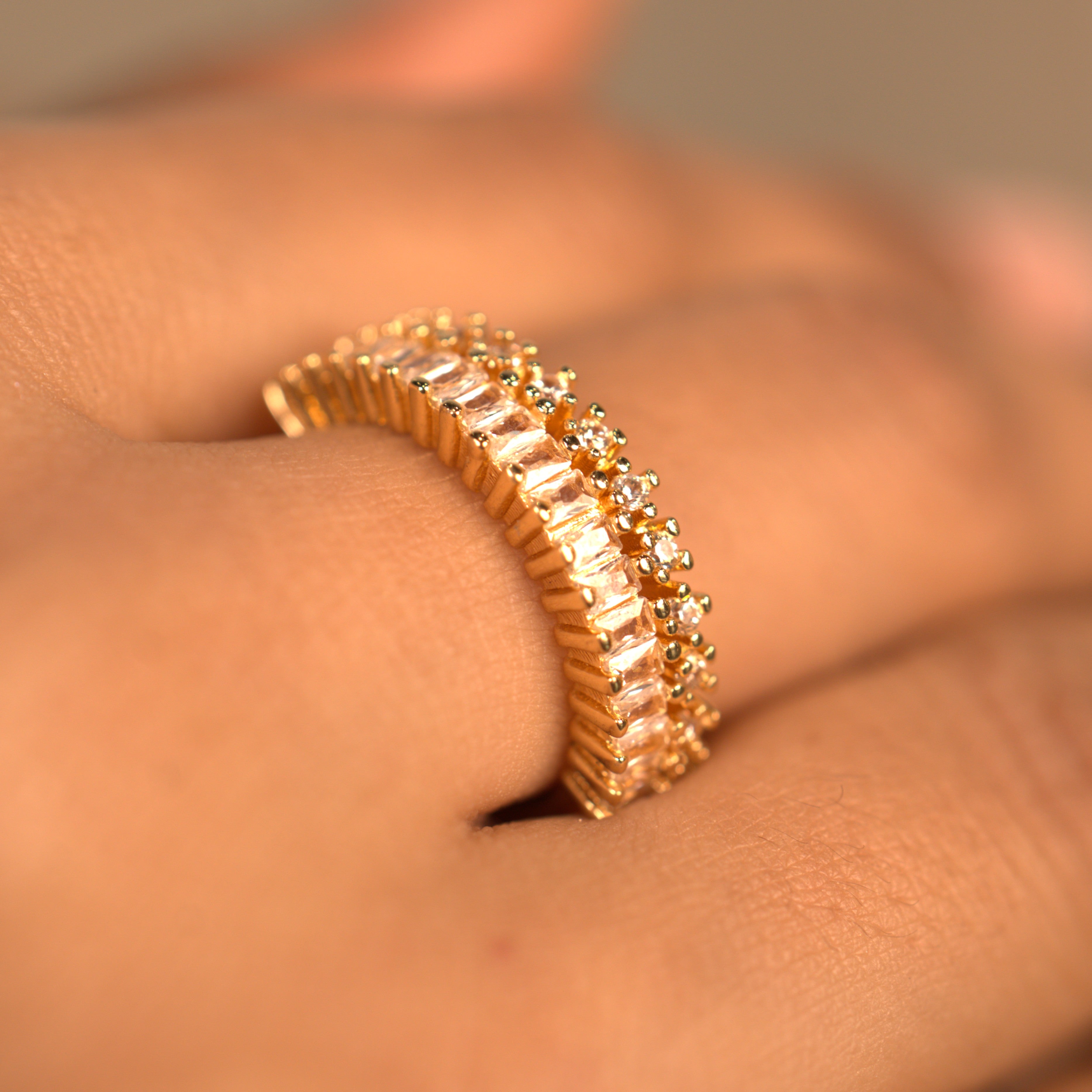 Scarlete Stack Ring (adjustable)