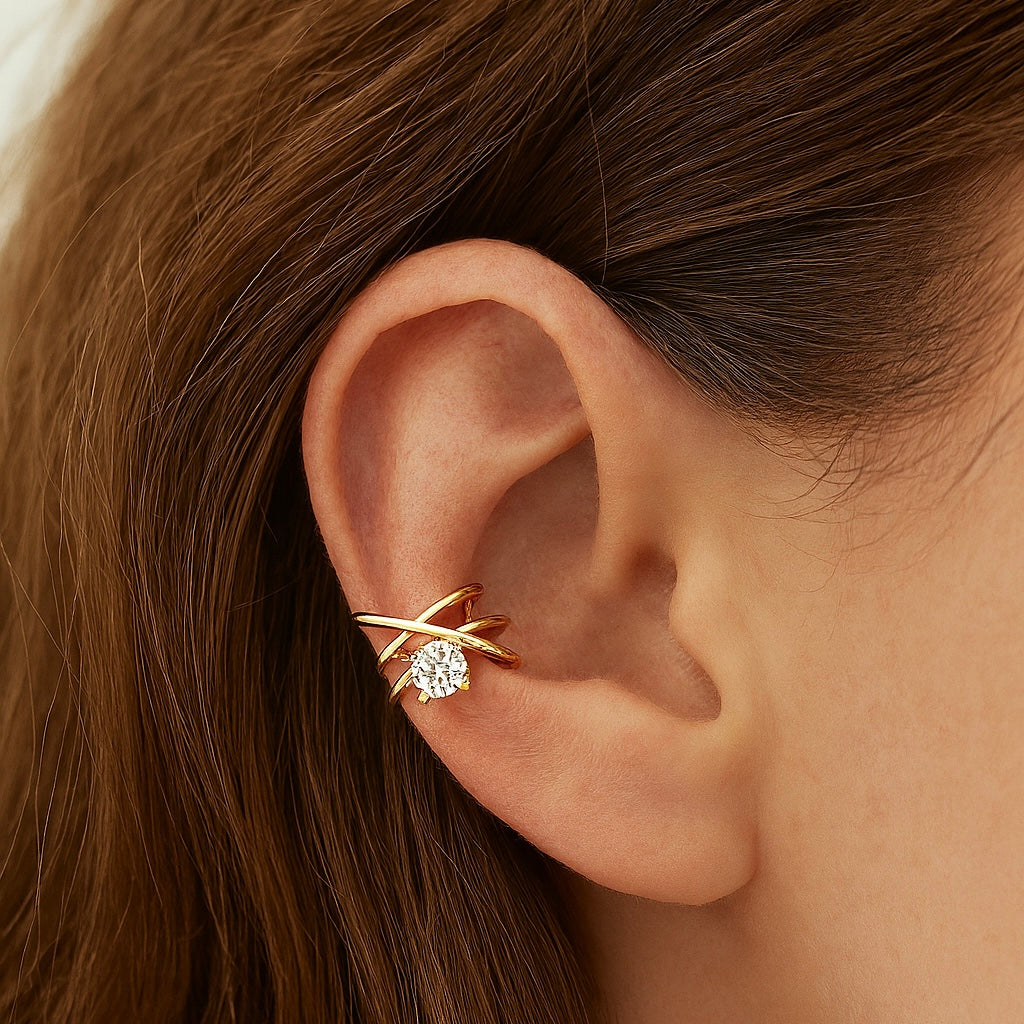 Blanco Ear-Cuff