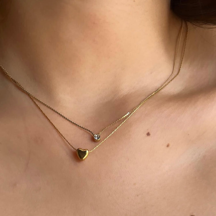 Tiny Heart Necklace