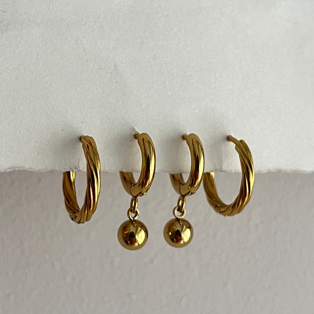 Ela-Bella Earrings (set of 2)