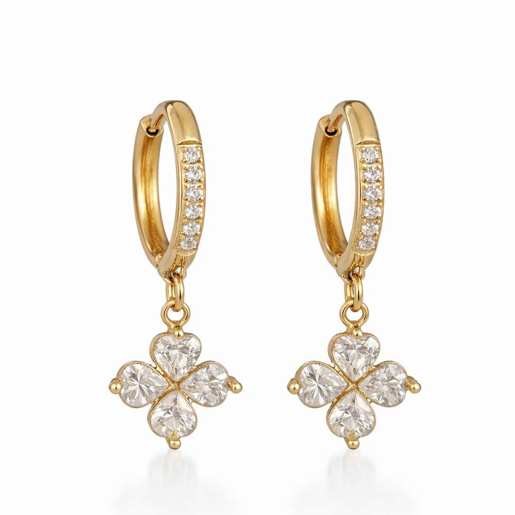 Clover Studded Huggies