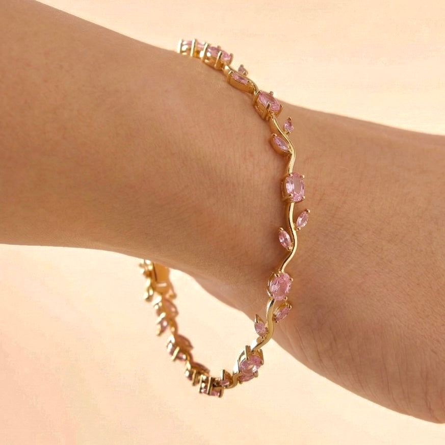 Tulip Baby Pink Bracelet